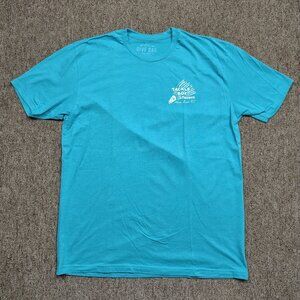 DIVE BAR T-Shirt Men XL Blue TACKLE BOX TAVERN Atlantic Beach NC Americana